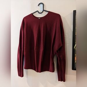 Uniqlo Cranberry Sweater